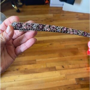 💗 Rhinestone flower hair clip